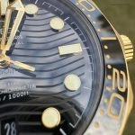 Premium Replica Uhr Omega Seamaster 210.22.42.20.01.001 in Bicolor Schwarz 42mm