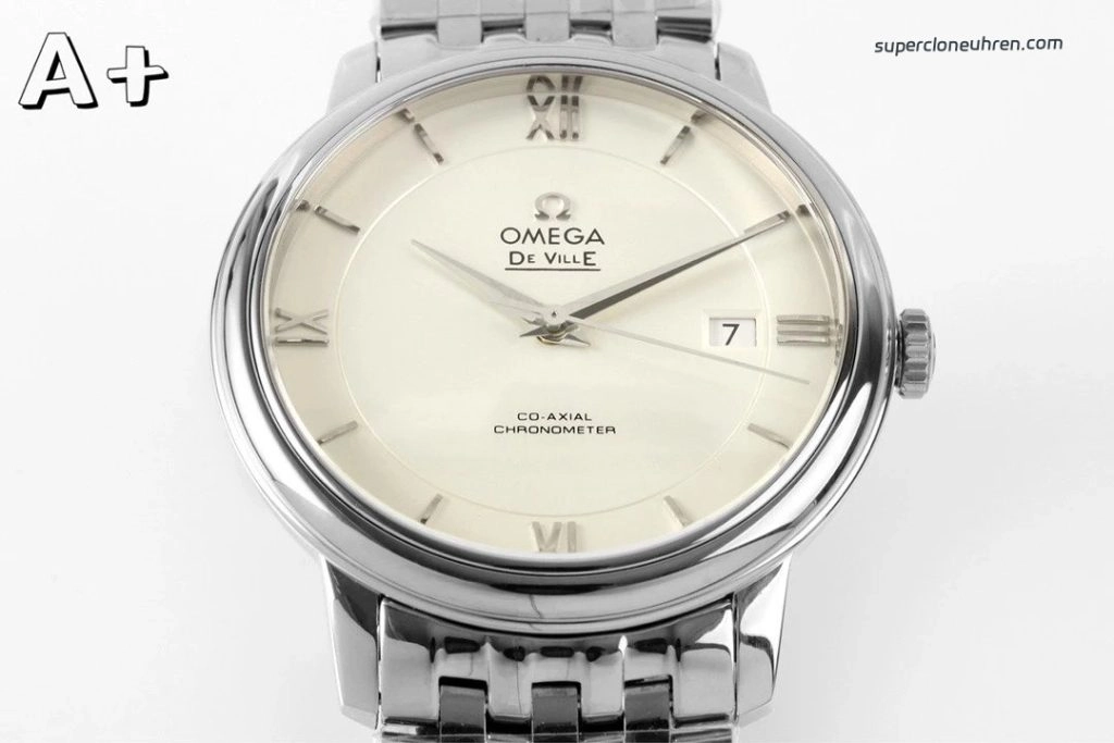 Premium Replica Uhr Omega De Ville 424.10.40.20.02.003 mit Edelstahlband 39,5 mm