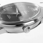 Premium Replica Uhr Omega De Ville Prestige 424.10.40.20.06.001 mit grauem Zifferblatt und Edelstahlband 39,5 mm