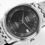 Premium Replica Uhr Omega De Ville Prestige 424.10.40.20.06.001 mit grauem Zifferblatt und Edelstahlband 39,5 mm