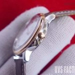 Premium Replica Uhr Omega De Ville 424.23.33.20.09.001 mit Satin-Zifferblatt und Bicolor 32,7 mm