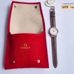 Premium Replica Uhr Omega De Ville 424.23.33.20.09.001 mit Satin-Zifferblatt und Bicolor 32,7 mm