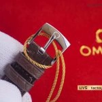 Premium Replica Uhr Omega De Ville 424.23.33.20.58.001 Bicolor mit Lederband 32,7 mm