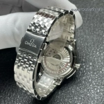 Premium Replica Uhr Omega De Ville 434.10.34.20.05.001 Perlmutt-Zifferblatt mit goldfarbenen Zeigern 34 mm