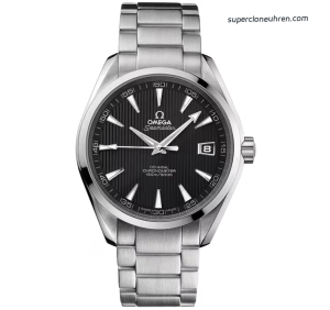 Premium Replica Uhr Omega Seamaster 231.10.42.21.06.001 graues Zifferblatt Edelstahlband 41,5 mm