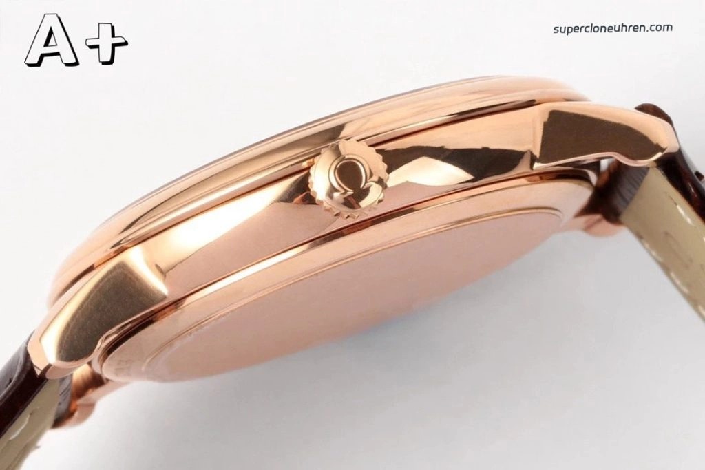 Premium Replica Uhr Omega De Ville 424.53.40.20.02.001 Roségold 39,5 mm