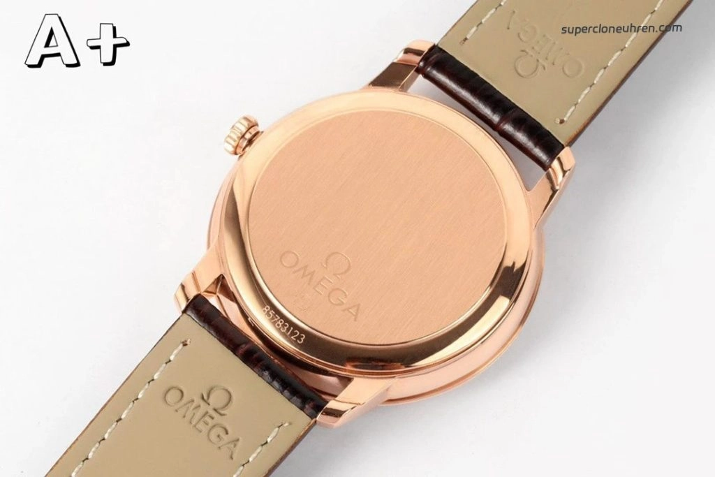Premium Replica Uhr Omega De Ville 424.53.40.20.02.001 Roségold 39,5 mm