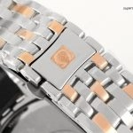 Premium Replica Uhr Omega De Ville 424.20.40.20.02.002 Bicolor Waben-Zifferblatt 39,5 mm