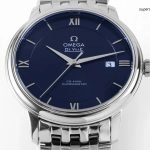 Premium Replica Uhr Omega De Ville 424.10.40.20.03.001 mit Edelstahlarmband 39,5 mm