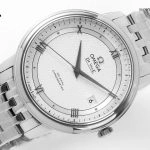 Premium Replica Uhr Omega De Ville 424.10.40.20.02.005 mit Waben-Zifferblatt und Edelstahlband 39,5 mm