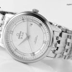Premium Replica Uhr Omega De Ville 424.10.40.20.02.005 mit Waben-Zifferblatt und Edelstahlband 39,5 mm