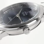 Premium Replica Uhr Omega De Ville 424.10.40.20.03.002 blaues Zifferblatt Edelstahlband 39,5 mm