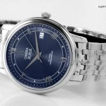 Premium Replica Uhr Omega De Ville 424.10.40.20.03.002 blaues Zifferblatt Edelstahlband 39,5 mm