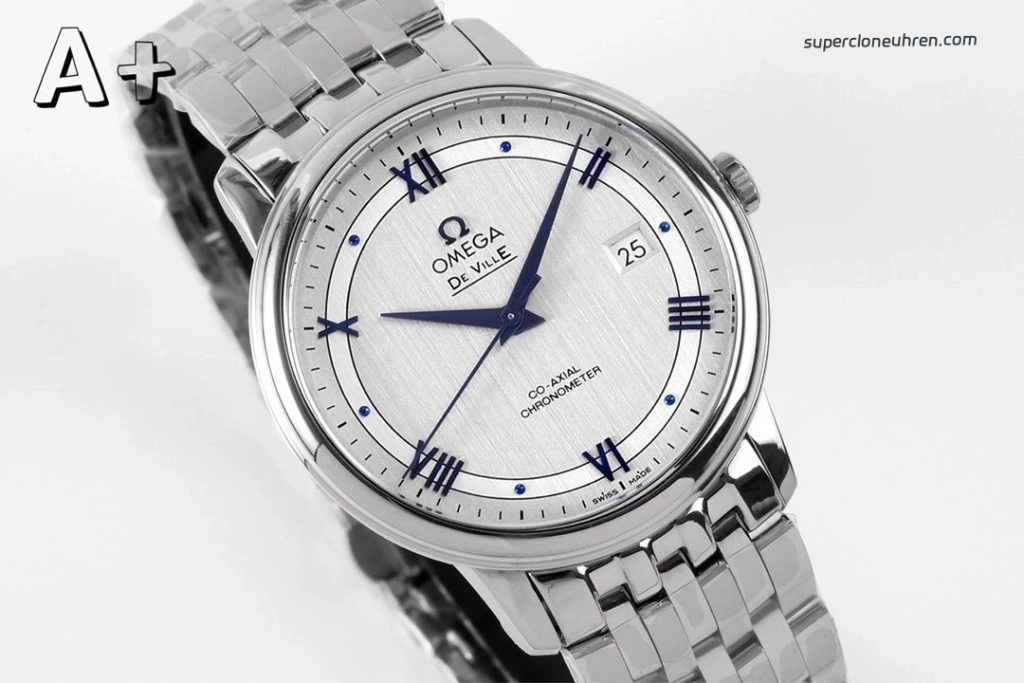 Premium Replica Uhr Omega De Ville Prestige 424.10.40.20.02.001 mit Edelstahlband 39,5 mm