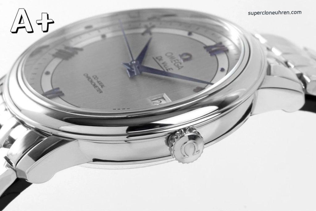 Premium Replica Uhr Omega De Ville Prestige 424.10.40.20.02.001 mit Edelstahlband 39,5 mm