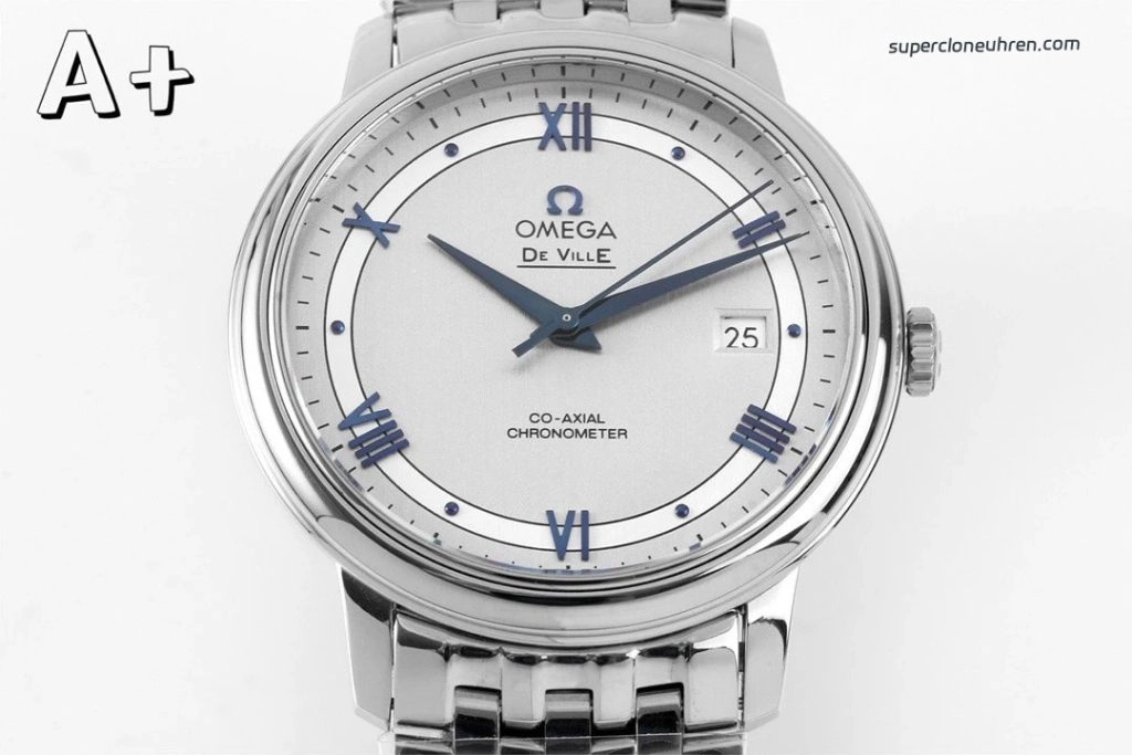 Premium Replica Uhr Omega De Ville Prestige 424.10.40.20.02.001 mit Edelstahlband 39,5 mm