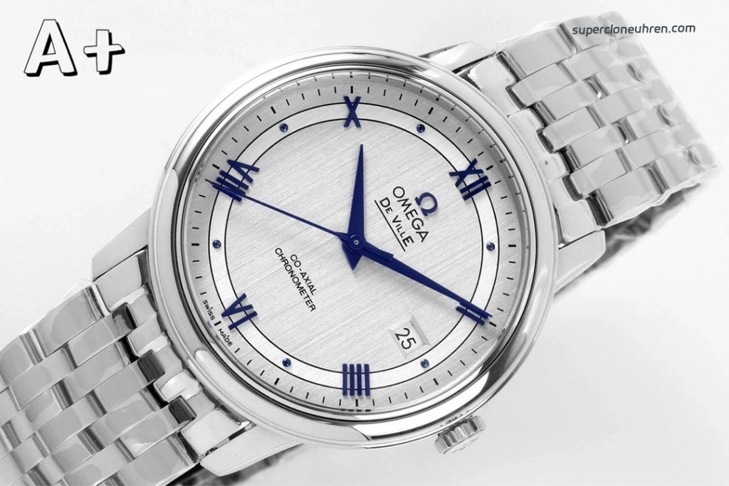 Premium Replica Uhr Omega De Ville Prestige 424.10.40.20.02.001 mit Edelstahlband 39,5 mm