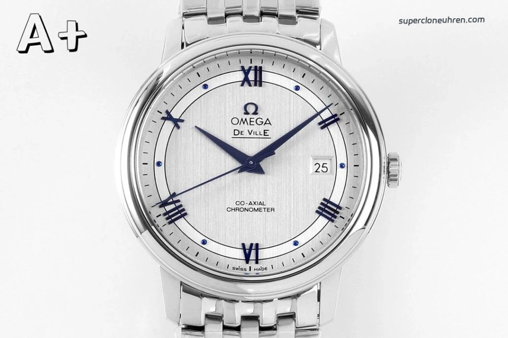 Premium Replica Uhr Omega De Ville Prestige 424.10.40.20.02.001 mit Edelstahlband 39,5 mm