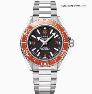 Super Clone Omega Seamaster Planet Ocean 217.30.42.21.01.003 mit orangefarbener Lünette 42 mm
