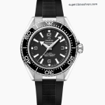 Premium Replica Uhr Omega Seamaster Planet Ocean 217.32.42.21.01.001 Edelstahl mit schwarzem Kautschukband 42 mm