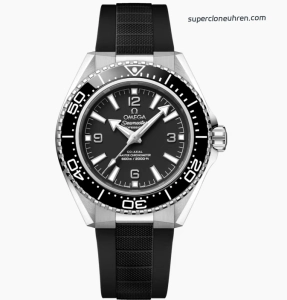 Premium Replica Uhr Omega Seamaster Planet Ocean 217.32.42.21.01.001 Edelstahl mit schwarzem Kautschukband 42 mm