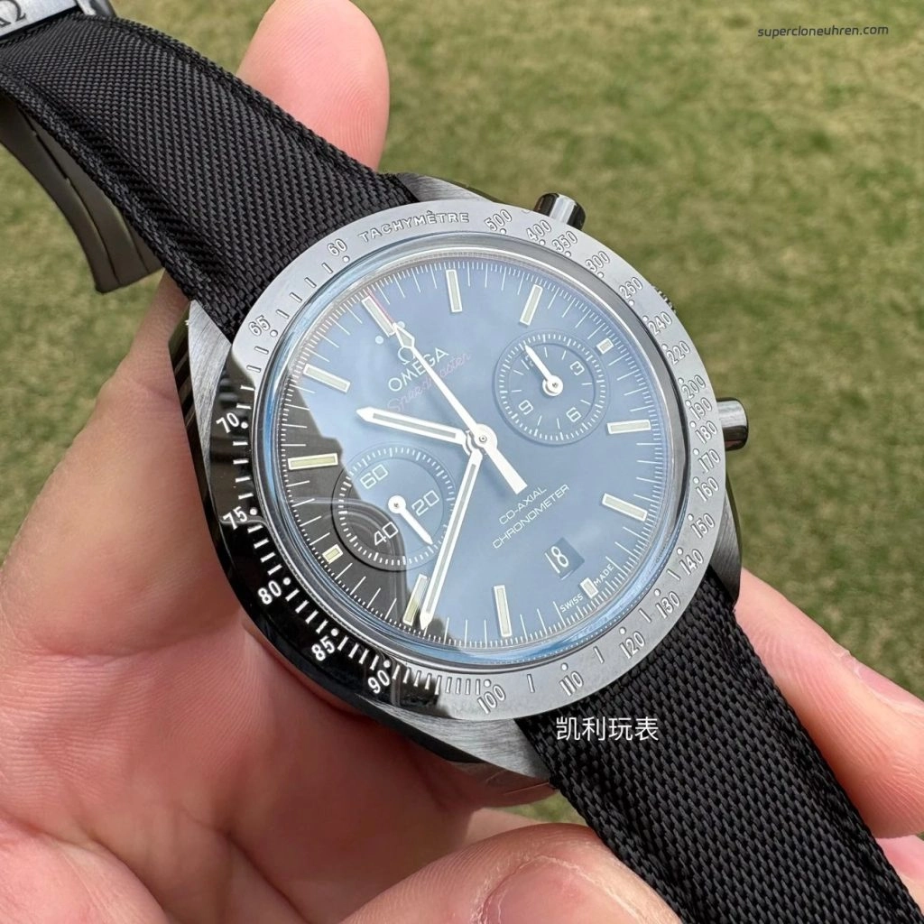 1:1 Super Clone Uhr Omega Speedmaster 311.92.44.51.01.003 Schwarzes Keramikgehäuse 44,25 mm
