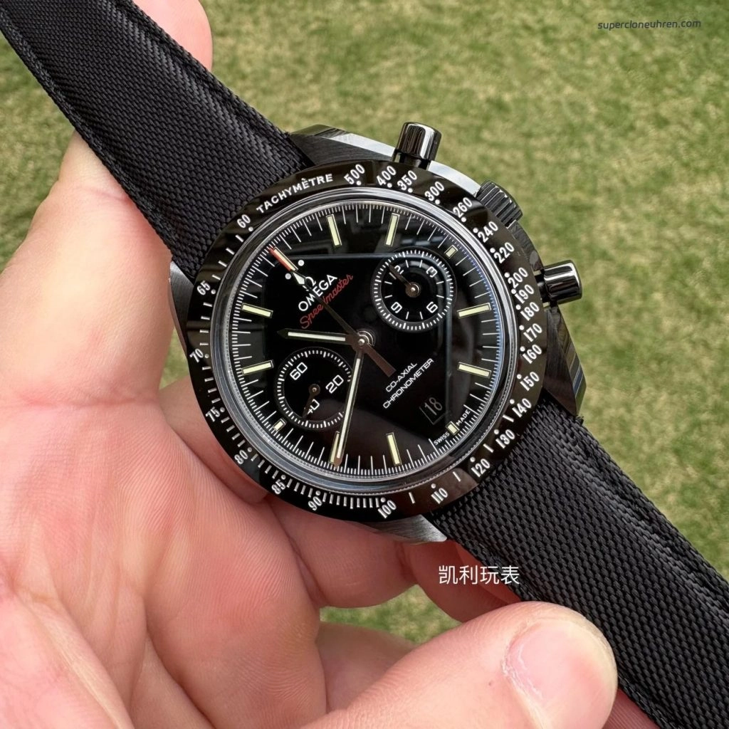1:1 Super Clone Uhr Omega Speedmaster 311.92.44.51.01.003 Schwarzes Keramikgehäuse 44,25 mm