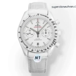 Premium Replica Uhr Omega Speedmaster 311.93.44.51.04.002 aus weißer Keramik 44,25 mm
