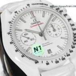 Premium Replica Uhr Omega Speedmaster 311.93.44.51.04.002 aus weißer Keramik 44,25 mm
