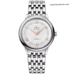 Premium Replica Uhr Omega De Ville 424.10.33.20.52.001 mit Goldzeigern und Stahlband 32,7 mm