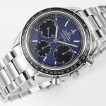 Super Clone Omega Speedmaster Racing 326.30.40.50.03.001 blaues Zifferblatt Edelstahlband 40mm
