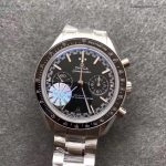 Super Clone Omega Speedmaster 329.30.44.51.01.001 mit schwarzem Zifferblatt 44,25mm