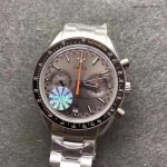 1:1 Super Clone Uhr Omega Speedmaster 329.30.44.51.06.001 graues Zifferblatt mit Stahlband 44,25 mm