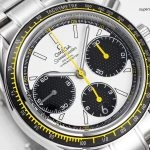 Super Clone Omega Speedmaster 326.30.40.50.04.001 weißes Zifferblatt Edelstahlband Chronograph 40mm