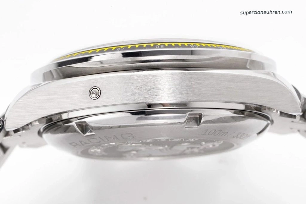 Super Clone Omega Speedmaster 326.30.40.50.04.001 weißes Zifferblatt Edelstahlband Chronograph 40mm