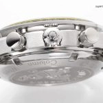 Premium Replica Uhr Omega Speedmaster 326.30.40.50.06.001 mit Stahlband und gelben Akzenten 40mm