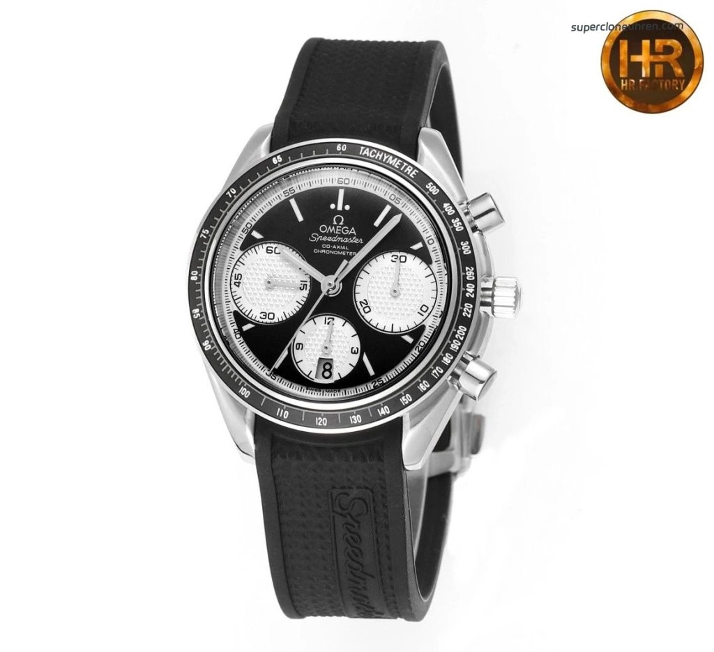 Premium Replica Uhr Omega Speedmaster Racing 326.32.40.50.01.002 mit Kautschukband 40 mm