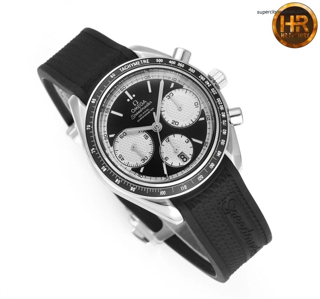 Premium Replica Uhr Omega Speedmaster Racing 326.32.40.50.01.002 mit Kautschukband 40 mm