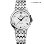 Premium Replica Uhr Omega De Ville 424.10.40.20.02.005 mit Waben-Zifferblatt und Edelstahlband 39,5 mm