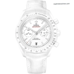 Premium Replica Uhr Omega Speedmaster 311.93.44.51.04.002 aus weißer Keramik 44,25 mm