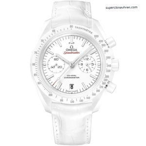 Premium Replica Uhr Omega Speedmaster 311.93.44.51.04.002 aus weißer Keramik 44,25 mm