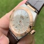 Super Clone Omega Constellation 131.23.39.20.02.001 Bicolor Roségold 39 mm
