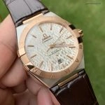 Super Clone Omega Constellation 131.23.39.20.02.001 Bicolor Roségold 39 mm