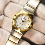 Super Clone Omega Constellation 131.10.28.60.55.002 Perlmutt-Zifferblatt Bicolor 28mm