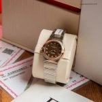 Premium Replica Uhr Omega Constellation 123.25.27.60.63.002 Bicolor mit Diamantbesatz 27mm
