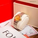 Premium Replica Uhr Omega Constellation 123.25.27.60.58.001 Bicolor mit Diamantbesatz 27mm
