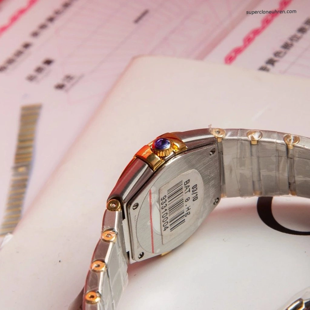Premium Replica Uhr Omega Constellation 123.25.27.60.58.001 Bicolor mit Diamantbesatz 27mm