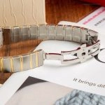 Premium Replica Uhr Omega Constellation 123.25.27.60.58.001 Bicolor mit Diamantbesatz 27mm