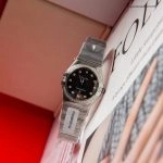 Premium Replica Uhr Omega Constellation 123.15.27.60.51.001 Edelstahl mit Diamantbesatz 27mm