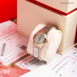 Premium Replica Uhr Omega Constellation 123.25.27.60.55.008 Bicolor mit Diamantbesatz 27mm